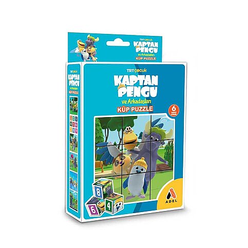 ADEL PUZZLE TRT KAPTAN PENGU KÜP 6 PARÇA (2013000527) - 1