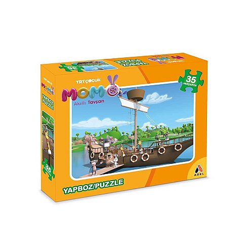ADEL PUZZLE TRT TAVŞAN MOMO 35 PARÇA (2013000512) - 1