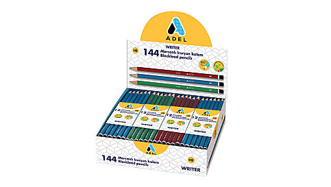 ADEL WRİTER MERCANLI KURŞUN KALEM (2052165001) - 3