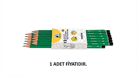 ADEL WRİTER MERCANLI KURŞUN KALEM (2052165001) - 2