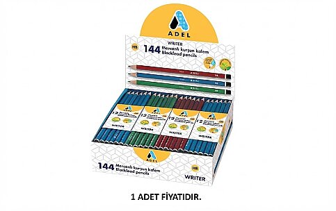 ADEL WRİTER MERCANLI KURŞUN KALEM (2052165001) - 3