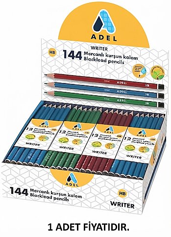 ADEL WRİTER MERCANLI KURŞUN KALEM (2052165001) - 2