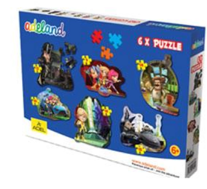 ADELAND PUZZLE 6İN1 (450100)