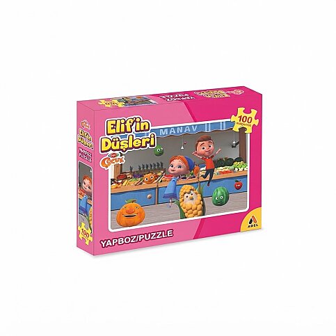ADELAND PUZZLE TRT ELİF'İN DÜŞLERİ 100 PARÇA (2013000477) - 1