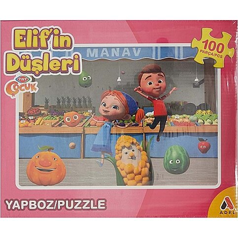 ADELAND PUZZLE TRT ELİF'İN DÜŞLERİ 100 PARÇA (2013000477) - 1