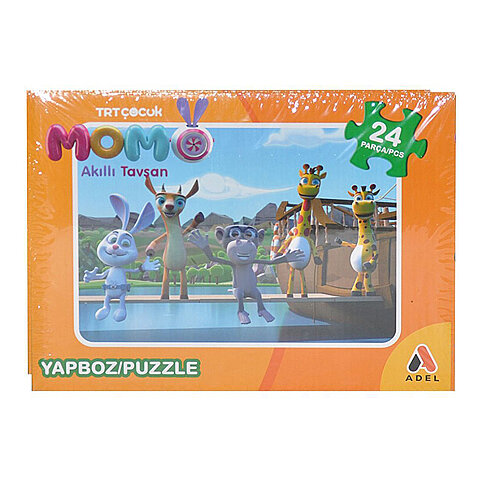 ADEL PUZZLE TRT TAVŞAN MOMO 24 PARÇA (2013000523) - 1