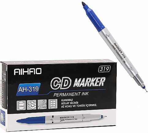 AİHAO AH-319M CD-DVD KALEMİ MAVİ - 1