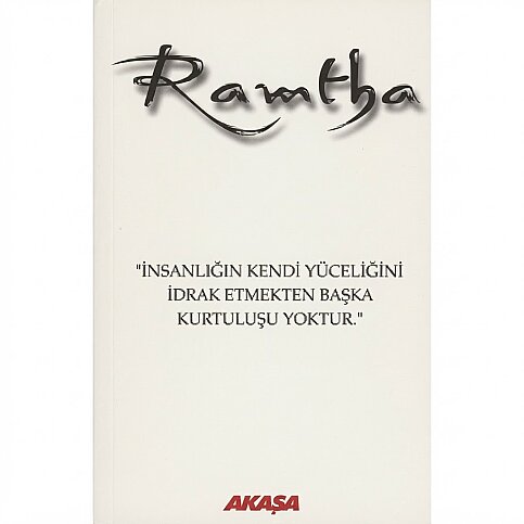 AKAŞA YAYINLARI BEYAZ KİTAP-RAMTHA - 1