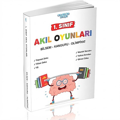 AKILLI ADAM YAYINLARI 1.SINIF AKIL OYUNLARI (BİLSEM-KANGURU) - 1