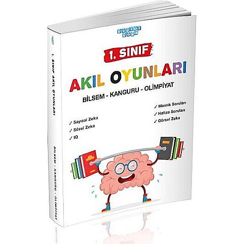 AKILLI ADAM YAYINLARI 1.SINIF AKIL OYUNLARI (BİLSEM-KANGURU) - 1