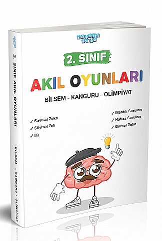 AKILLI ADAM YAYINLARI 2.SINIF AKIL OYUNLARI-BİLSEM - 1