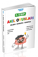 AKILLI ADAM YAYINLARI 2.SINIF AKIL OYUNLARI-BİLSEM - AKILLI ADAM YAYINLARI