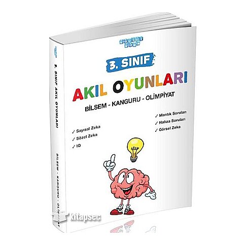AKILLI ADAM YAYINLARI 3.SINIF AKIL OYUNLARI-BİLSEM - 1