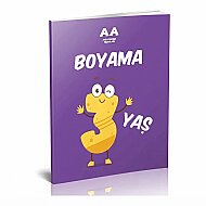 AKILLI ADAM YAYINLARI BOYAMA 3 YAŞ - AKILLI ADAM YAYINLARI