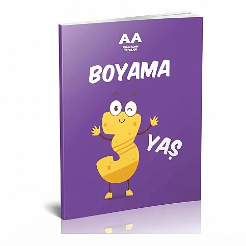 AKILLI ADAM YAYINLARI BOYAMA 3 YAŞ - 1