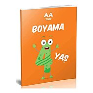 AKILLI ADAM YAYINLARI BOYAMA 4 YAŞ - AKILLI ADAM YAYINLARI