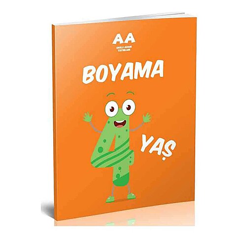 AKILLI ADAM YAYINLARI BOYAMA 4 YAŞ - 1