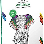 AKILLI ADAM YAYINLARI MANDALA HAYVAN FİGÜRLERİ ÇOCUKLAR İÇİN BOYAMA KİTABI - AKILLI ADAM YAYINLARI