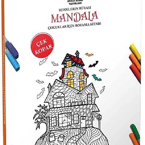 AKILLI ADAM YAYINLARI MANDALA RENKLERİN RÜYASI ÇOCUKLAR İÇİN BOYAMA KİTABI - 1