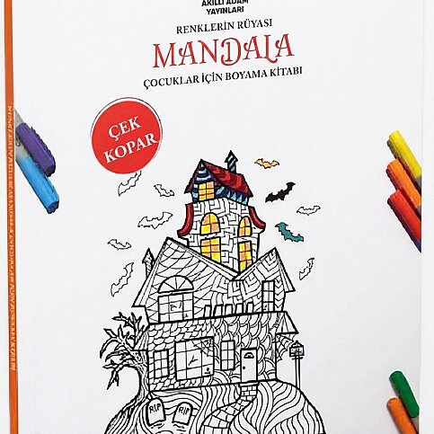 AKILLI ADAM YAYINLARI MANDALA RENKLERİN RÜYASI ÇOCUKLAR İÇİN BOYAMA KİTABI - 1