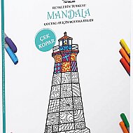 AKILLI ADAM YAYINLARI MANDALA RENKLERİN TUTKUSU ÇOCUKLAR İÇİN BOYAMA KİTABI - AKILLI ADAM YAYINLARI