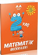 AKILLI ADAM YAYINLARI MATEMATİK BECERİLERİ 2 YAŞ - AKILLI ADAM YAYINLARI