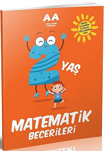 AKILLI ADAM YAYINLARI MATEMATİK BECERİLERİ 2 YAŞ - 1