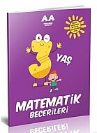 AKILLI ADAM YAYINLARI MATEMATİK BECERİLERİ 3 YAŞ - AKILLI ADAM YAYINLARI