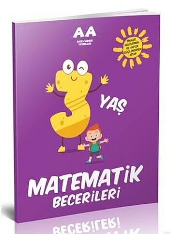 AKILLI ADAM YAYINLARI MATEMATİK BECERİLERİ 3 YAŞ - 1
