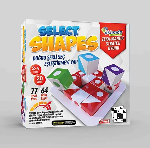 Aklımda Zeka Oyunları Select Shapes Şekil Bulmaca - 1