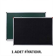 AKYAZI 0001-1 DUVARA MONTE LAMİNAT YAZI TAHTASI 25x35 RENKLİ (SİYAH VEYA YEŞİL) - AKYAZI