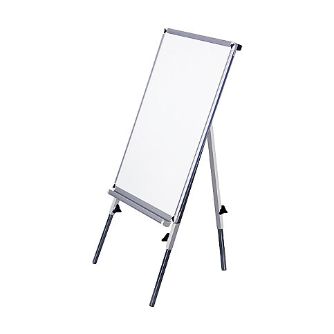 AKYAZI 0019 TELESKOPİK AYAKLI FLİPCHART LAMİNAT YAZI TAHTASI 70x100 - 1