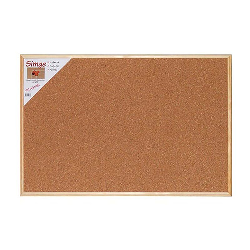 AKYAZI 0135 SİMGE AHŞAP ÇERÇEVE MANTAR PANO 30x45