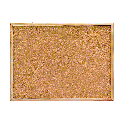 AKYAZI 0136 SİMGE AHŞAP ÇERÇEVE MANTAR PANO 45x60 - 1