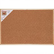 AKYAZI 0136 SİMGE AHŞAP ÇERÇEVE MANTAR PANO 45x60 - AKYAZI