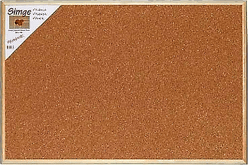 AKYAZI 0137-1 SİMGE AHŞAP ÇERÇEVE MANTAR PANO 90x120 - 1
