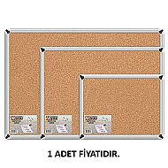 AKYAZI 0141 DUVARA MONTE ALÜMİNYUM ÇERÇEVE MANTAR PANO 30x45 - AKYAZI