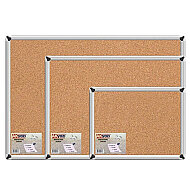 AKYAZI 0142 DUVARA MONTE ALÜMİNYUM ÇERÇEVE MANTAR PANO 45x60 - AKYAZI