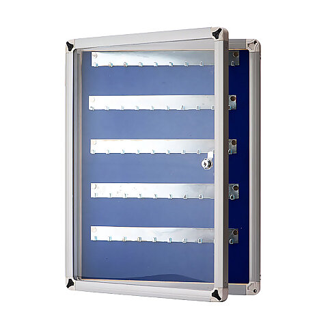 AKYAZI 0384 İNCE ÇERÇEVELİ ANAHTAR DOLABI 40x55 50Lİ - 1