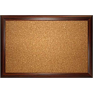 AKYAZI 0400 SAFARİ MDF ÇERÇEVE MANTAR PANO 60x120 CEVİZ RENGİ - AKYAZI