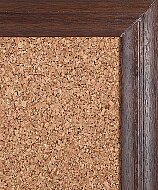 AKYAZI 0403 SAFARİ MDF ÇERÇEVE MANTAR PANO 90x120 CEVİZ RENGİ - 3