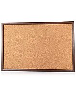 AKYAZI 0403 SAFARİ MDF ÇERÇEVE MANTAR PANO 90x120 CEVİZ RENGİ - AKYAZI