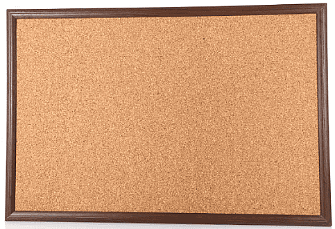 AKYAZI 0404 SAFARİ MDF ÇERÇEVE MANTAR PANO 90x180 CEVİZ RENGİ - 1