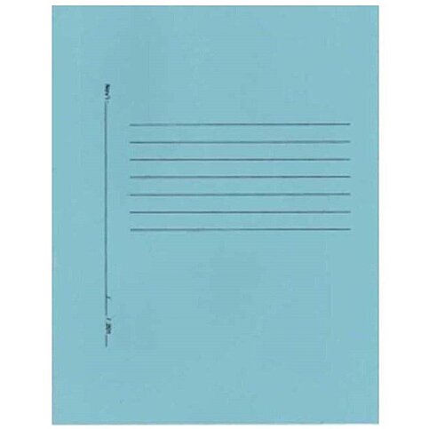 Alemdar Tam Kapak Karton Dosya Lüks Mavi 25li - 1