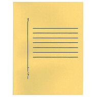 Alemdar Tam Kapak Karton Dosya Lüks Sarı 25li - ALEMDAR