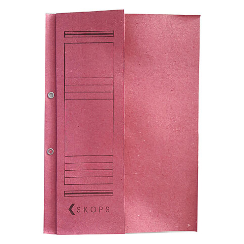 ALEMDAR YARIM KAPAK KARTON DOSYA EKO PEMBE 50Lİ - 1