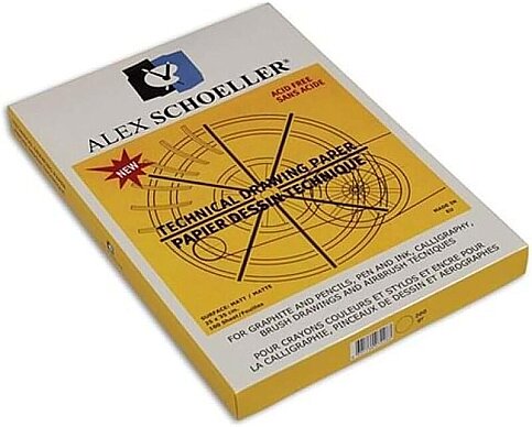 ALEX SCHOELLER ALX-2290 RESİM KAĞIDI 35x50 200gr (200.35) - 1