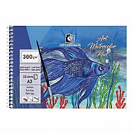 ALEX SCHOELLER ALX-3923 SPİRALLİ ART SULUBOYA RESİM DEFTERİ A3 12 YAPRAK 300gr (300.16) - ALEX
