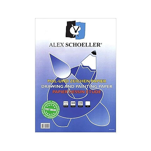 ALEX SCHOELLER ALX-5013 RESİM KAĞIDI 35x50 120gr 100LÜ (120.35) - 1