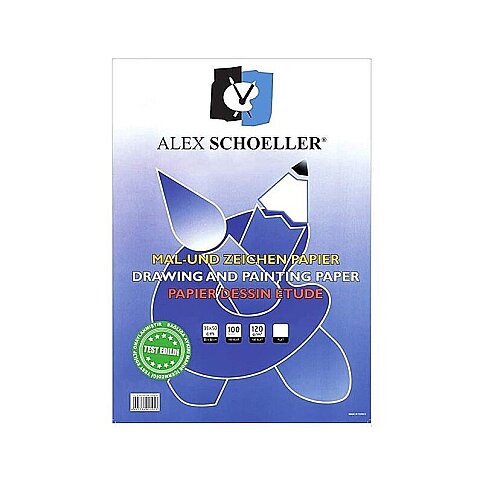 ALEX SCHOELLER ALX-5013 RESİM KAĞIDI 35x50 120gr 100LÜ (120.35) - 1